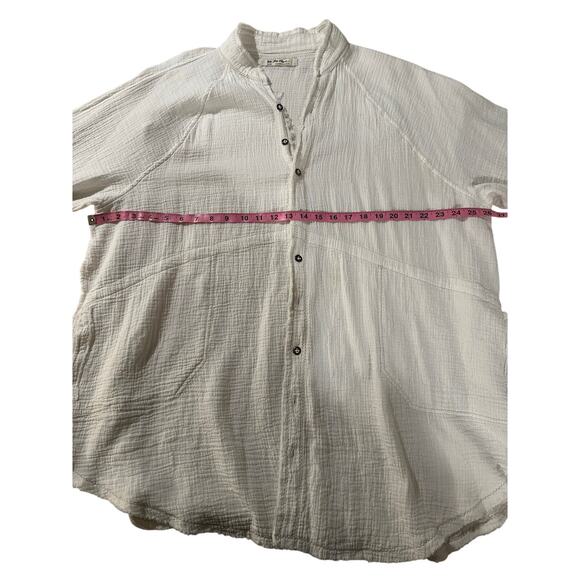 Free People - We The Free Summer Daydream Buttondown - Large - White - Picture 11 of 12